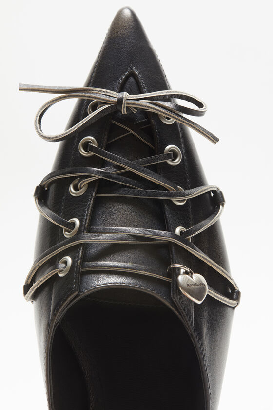 (image for) Simple Lace-up mules